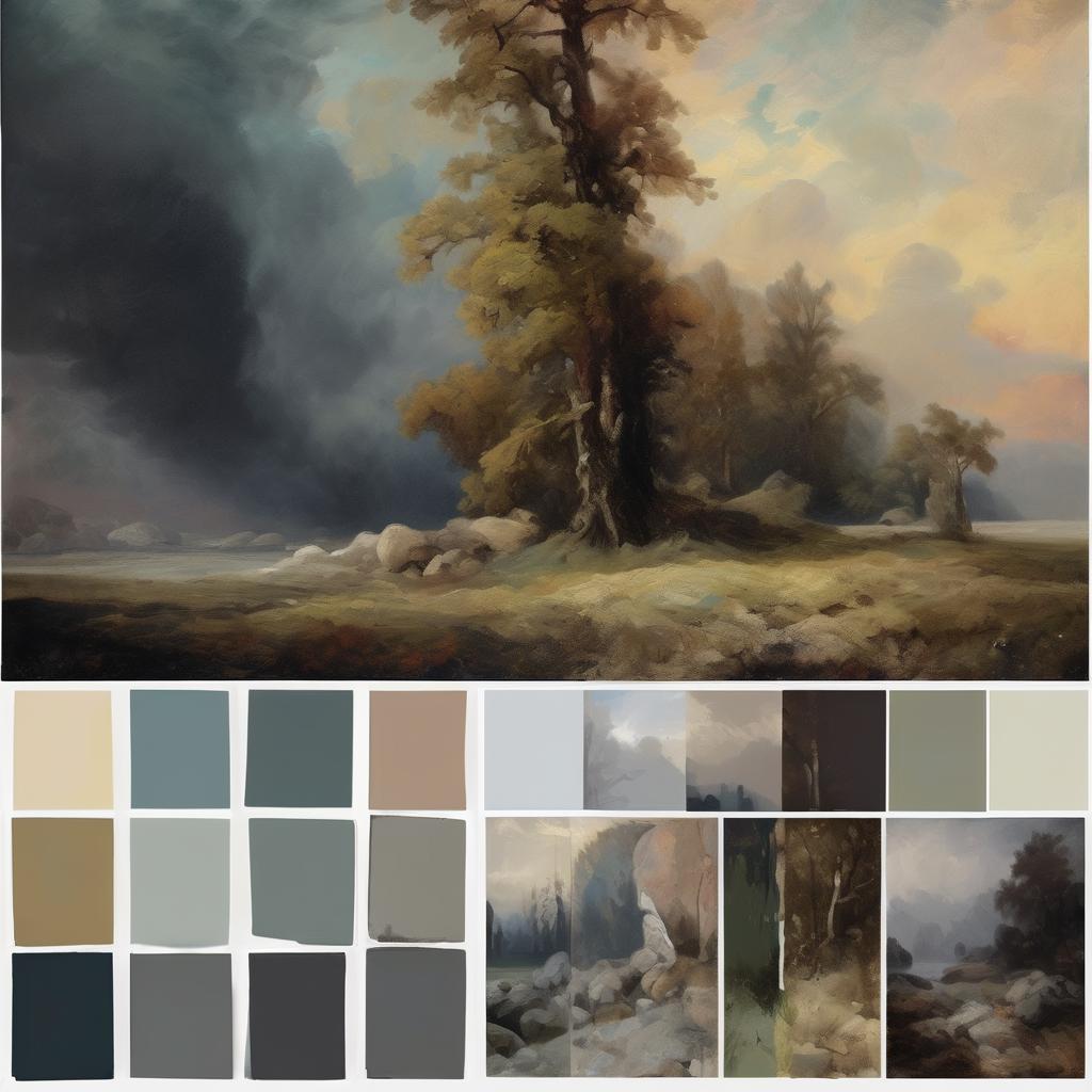 Η εξέλιξη του ύφους και της τεχνικής του καλλιτέχνη